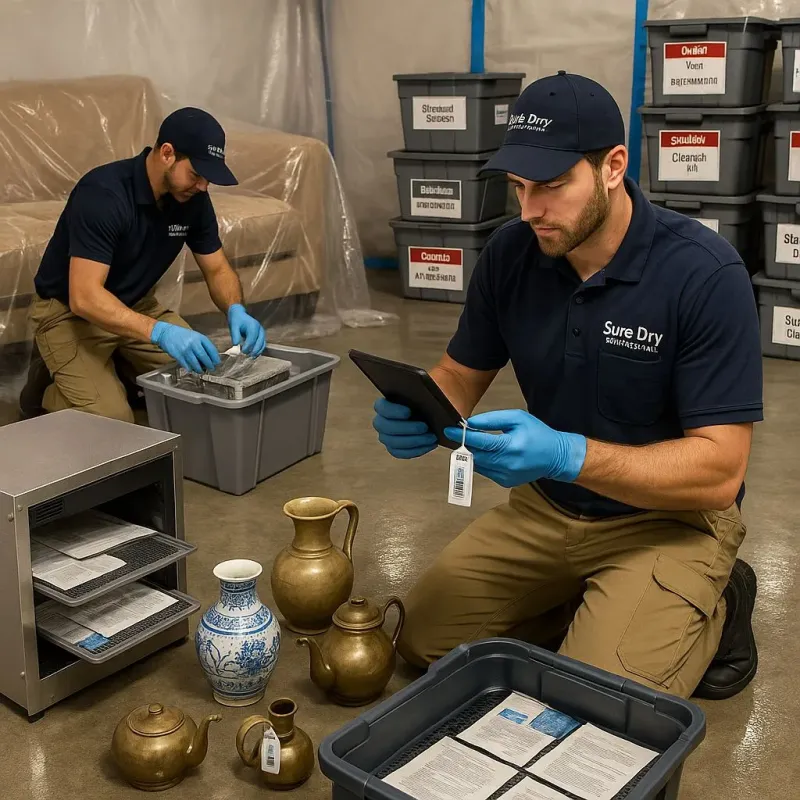 Content Protection and Restoration process in Swansea, MA